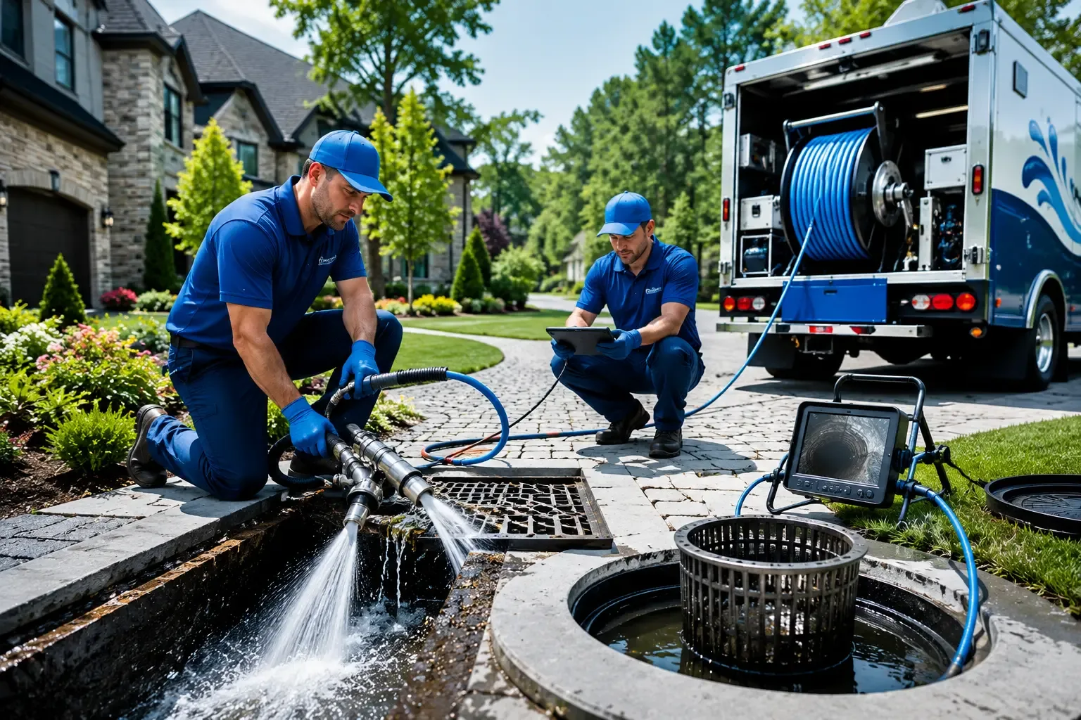 Local outdoor drain cleaning professionals in Garnett, KS
